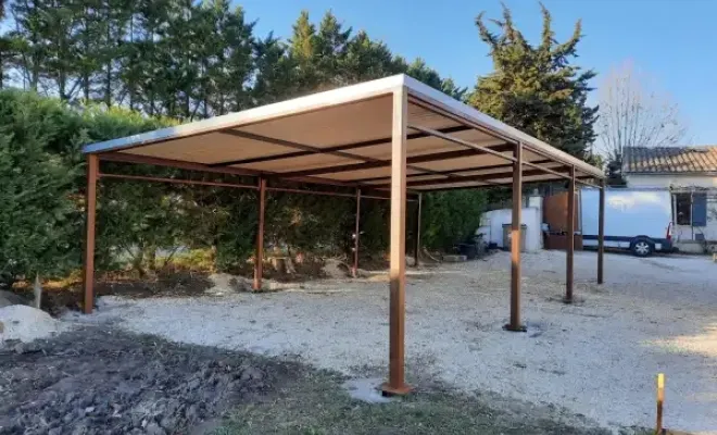 Carport, Isle sur la sorgue, Art Métallique